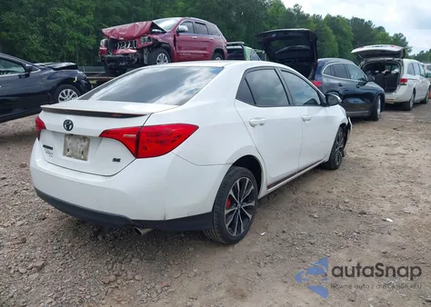 2017 Toyota Corolla Se from USA, damaged, VIN 2T1BURHE9HC893191